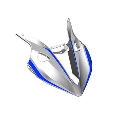 Облицовка стекла ветрового центральная  (серая) ZONTES ZT703-F