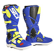 Мотоботы SIDI CROSSFIRE 3 SRS (Hi-Vis желтый/синий, 40, 3800439-955-7687)