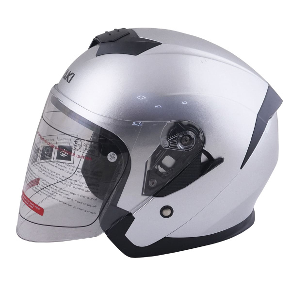Шлем открытый со стеклом ATAKI JK526 Solid