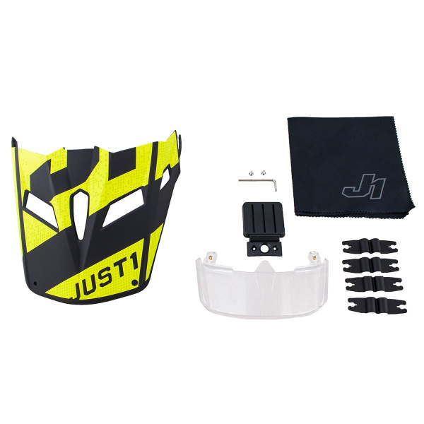 Шлем кроссовый JUST1 J22 Carbon Adrenaline  Шлем кроссовый JUST1 J22 Carbon Adrenaline