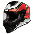 Шлем интеграл ORIGINE DINAMO Galaxi (Hi-Vis красный/черный матовый, S, 020035-825-4513)