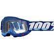 Очки для мотокросса 100% Accuri 2 синие / прозрачная линза (50221-101-02)