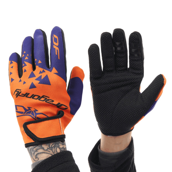 Перчатки DF CROSS Orange - Ultramarine