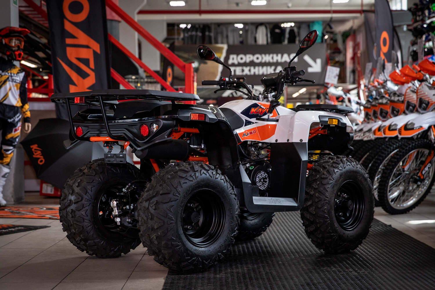 Квадрицикл KAYO AU180 ПТС