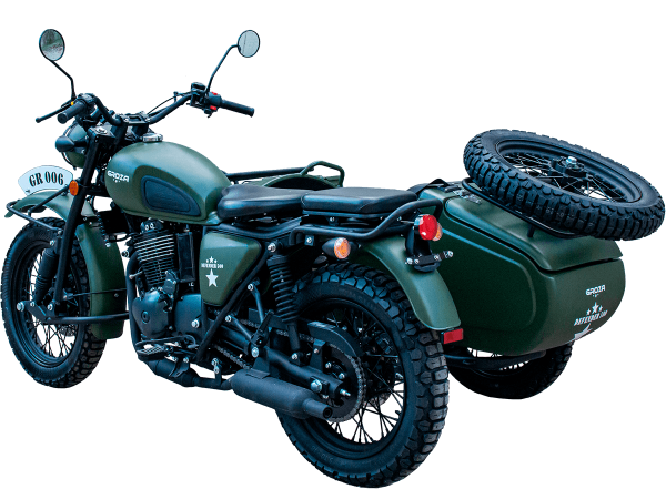 Мотоцикл с коляской GROZA DEFENDER 500 (4T EFI)