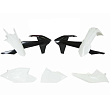 Комплект пластика R-TECH KTM EXC/EXC-F/XC-W 17-19 белый/черный (без обтек. фары) (R-KITKTM-OEM-488)