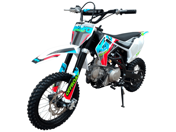 Питбайк KAYO M125EM 14/12 (механ. сцепл., эл. стартер 2026 г.)