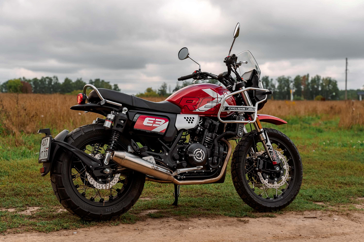 Мотоцикл CYCLONE RE3 Scrambler
