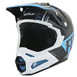 Шлем кроссовый FLY RACING FORMULA CARBON Vector (синий/белый/черный, XL, 140126-880-4213)