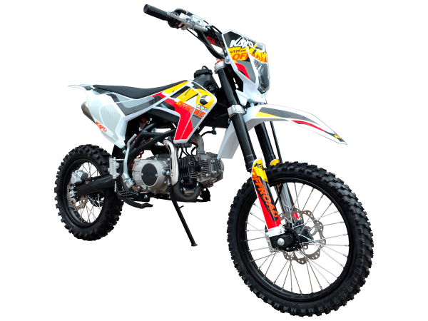 Питбайк KAYO M125EM 17/14 (механ. сцепл., эл. стартер 2026 г.)