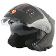 Шлем открытый со стеклом ORIGINE PALIO Techy (черный/титановый, XS, 1560035-823-8928)