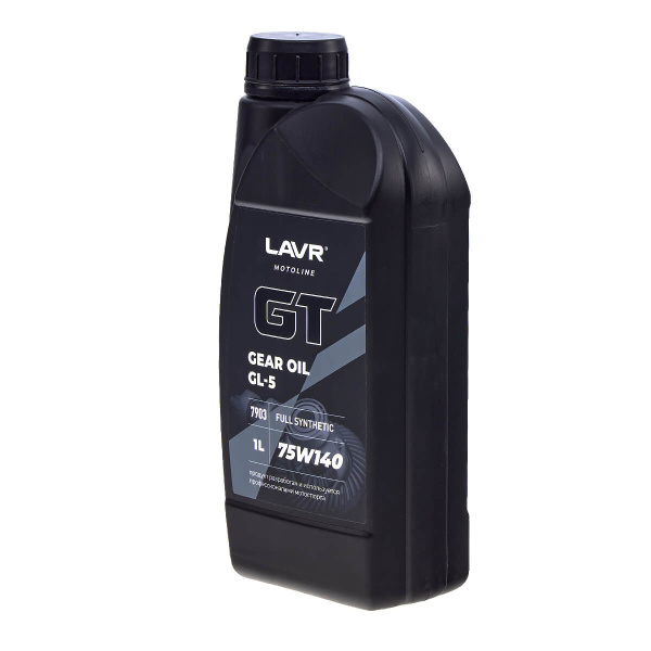 Масло трансм LAVR MOTO GT GEAR OIL 75W140 GL5 (1 л) Ln7903 Масло трансм LAVR MOTO GT GEAR OIL 75W140 GL5 (1 л) Ln7903