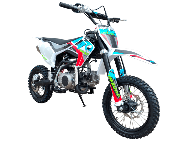 Питбайк KAYO M125EM 14/12 (механ. сцепл., эл. стартер 2026 г.)