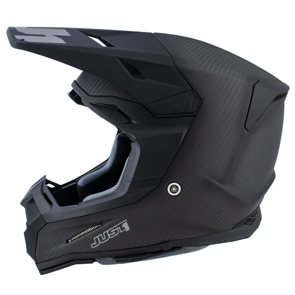 Шлем кроссовый JUST1 J22 Carbon Solid Шлем кроссовый JUST1 J22 Carbon Solid