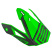 Козырек для шлема ORIGINE HERO THUNDER (титановый/черный/Hi-Vis зеленый матовый, , 3800035-607-4363)
