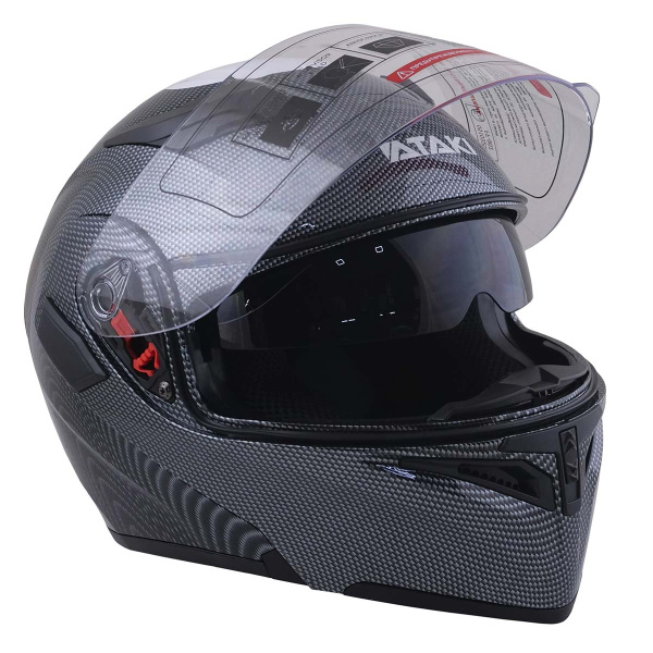 Шлем модуляр ATAKI JK902 Carbon Шлем модуляр ATAKI JK902 Carbon