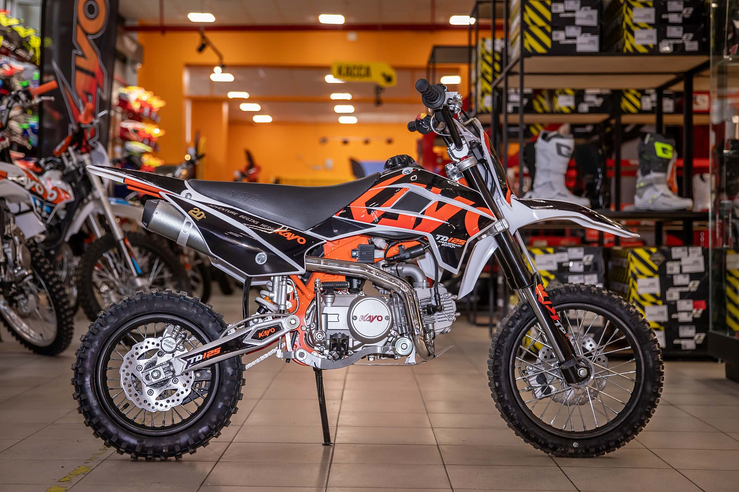 Питбайк KAYO Mini TD125 14/12