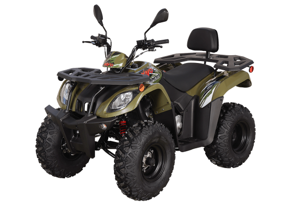 Квадрицикл KAYO AU200 со спинкой ПТС