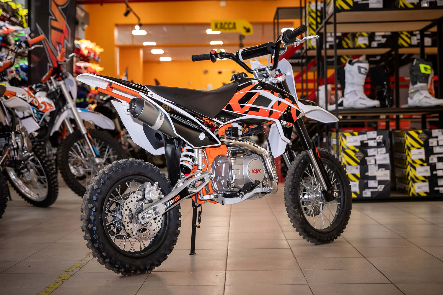 Питбайк KAYO Mini TD125 14/12