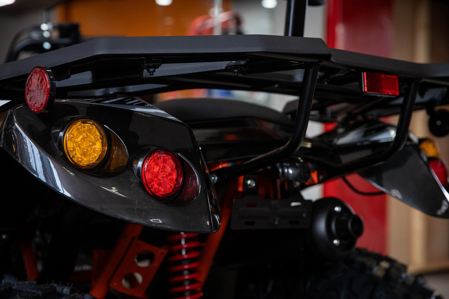 Квадрицикл KAYO AU200 со спинкой ПТС