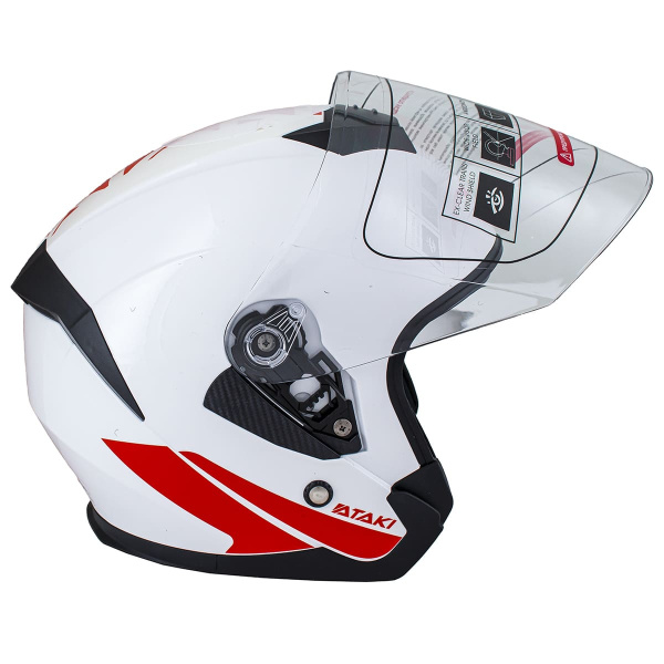 Шлем открытый со стеклом ATAKI JK526 Fusion  Шлем открытый со стеклом ATAKI JK526 Fusion