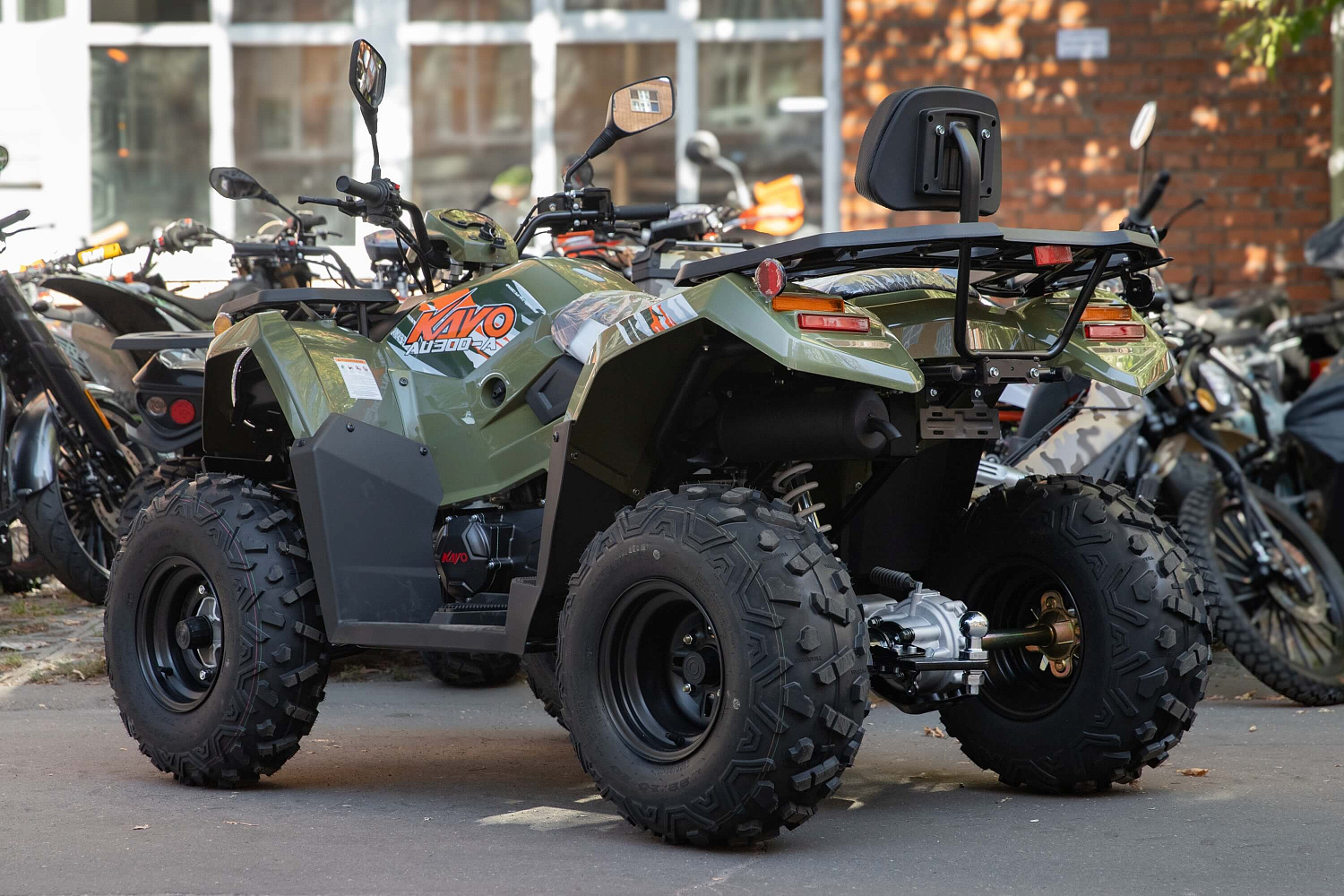 Квадрицикл KAYO AU300 Carb ПТС