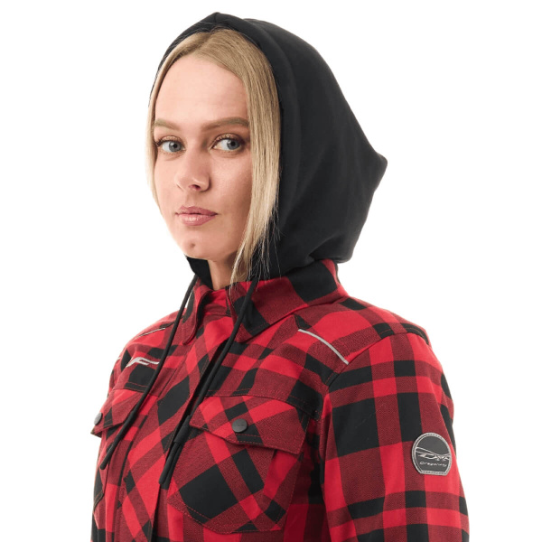 Моторубашка STREETFIGHTER Woman Red с защитой