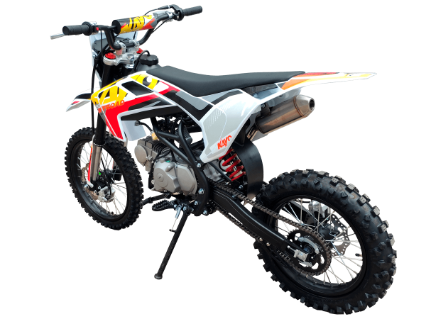 Питбайк KAYO M125EM 17/14 (механ. сцепл., эл. стартер 2026 г.)