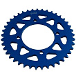 Звезда ведомая алюминиевая питбайк 428-41T синяя  SM-PARTS