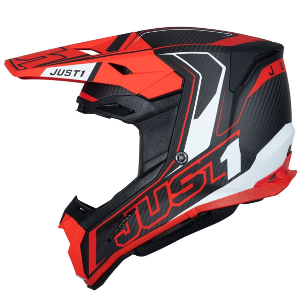Шлем кроссовый JUST1 J22 Carbon Fluo