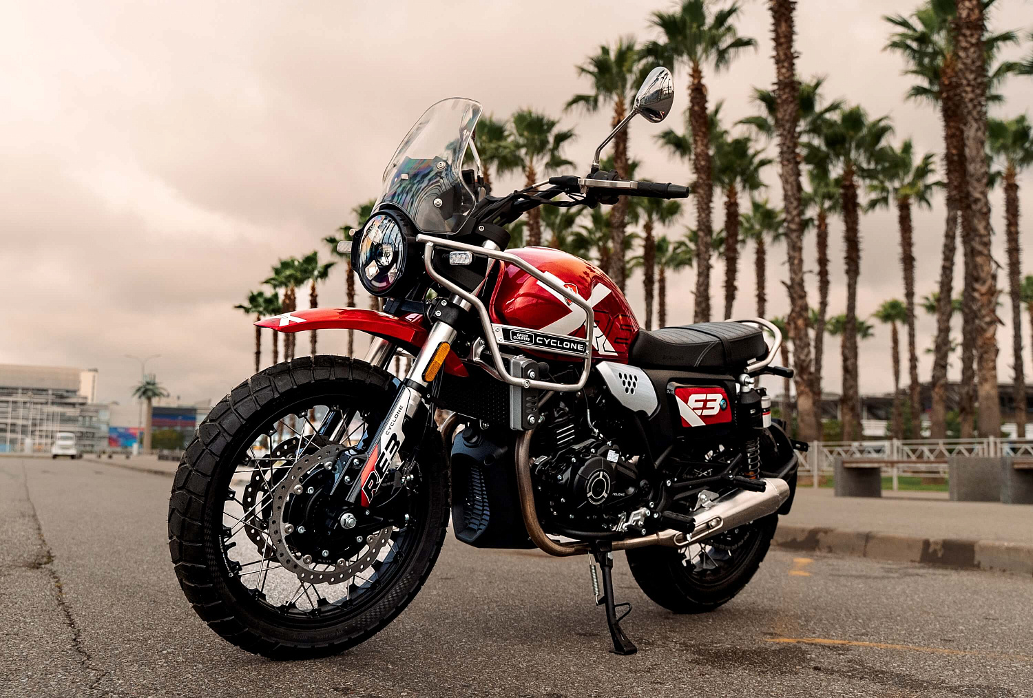 Мотоцикл CYCLONE RE3 Scrambler