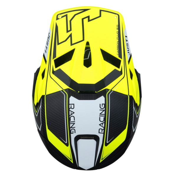 Шлем кроссовый JUST1 J22 Carbon Fluo