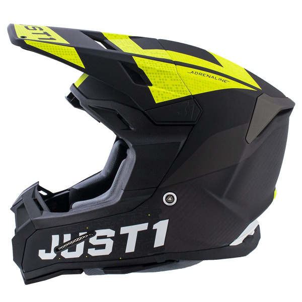 Шлем кроссовый JUST1 J22 Carbon Adrenaline  Шлем кроссовый JUST1 J22 Carbon Adrenaline