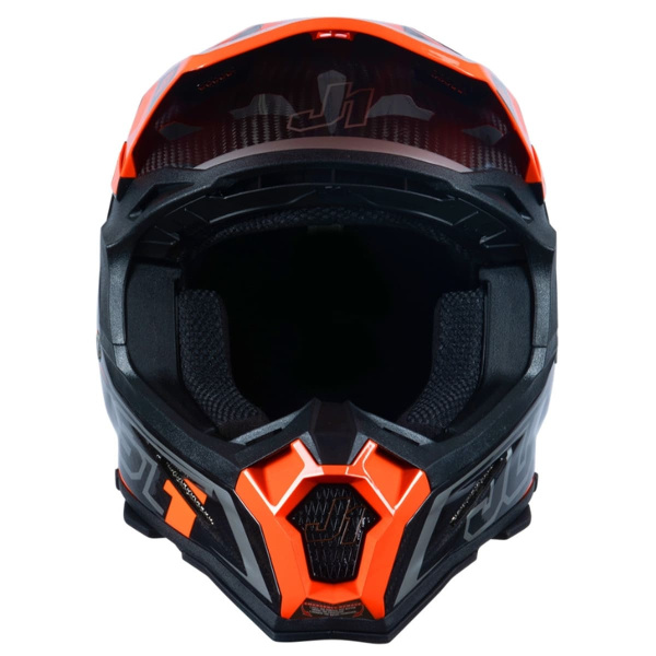 Шлем кроссовый JUST1 J22 Carbon Fluo Шлем кроссовый JUST1 J22 Carbon Fluo