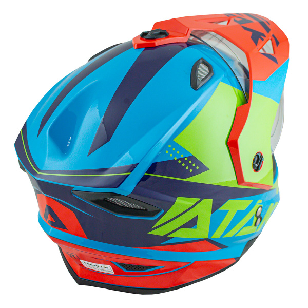 Шлем мотард ATAKI JK802 Splash