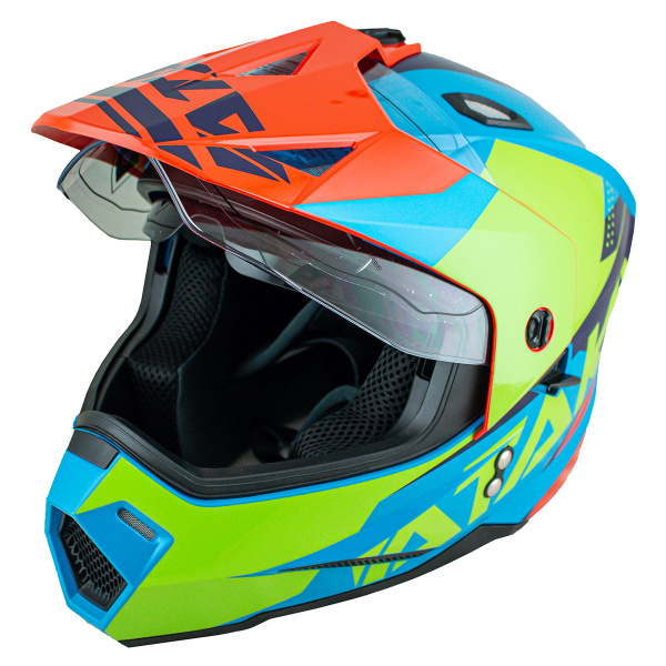 Шлем мотард ATAKI JK802 Splash