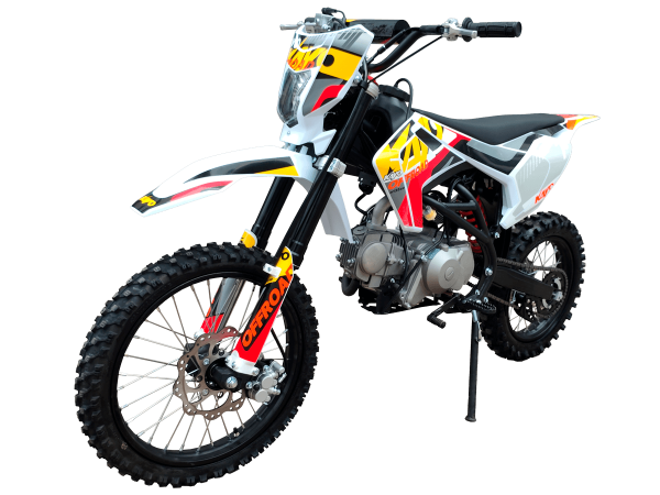 Питбайк KAYO M125EM 17/14 (механ. сцепл., эл. стартер 2026 г.)