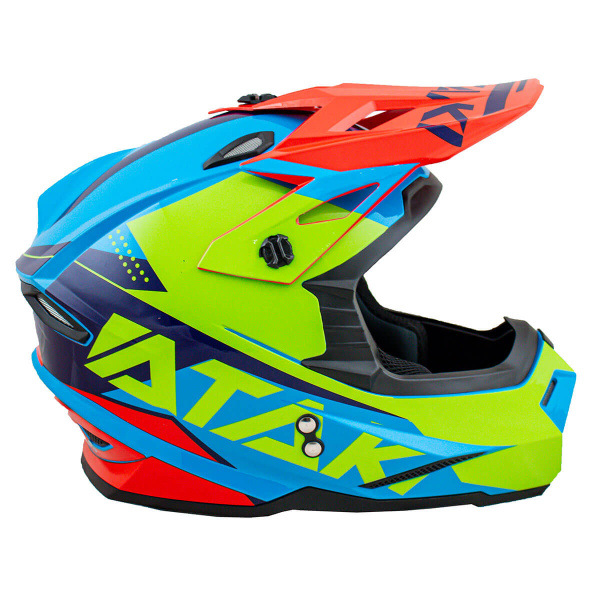 Шлем кроссовый ATAKI JK801 Splash