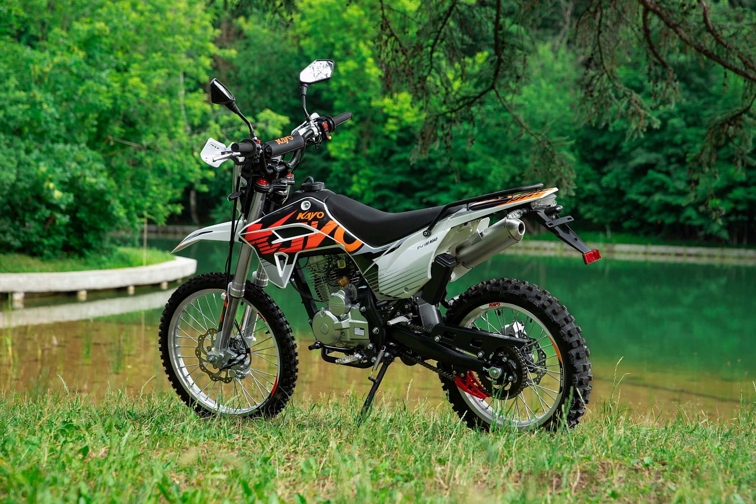 Мотоцикл KAYO K1-J 150 Road (CB150) 19/16 ПТС