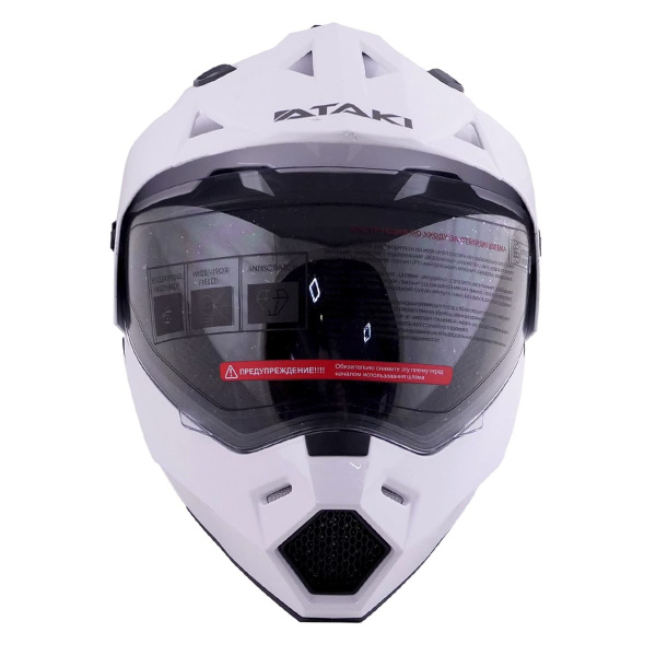 Шлем мотард ATAKI JK802 Solid