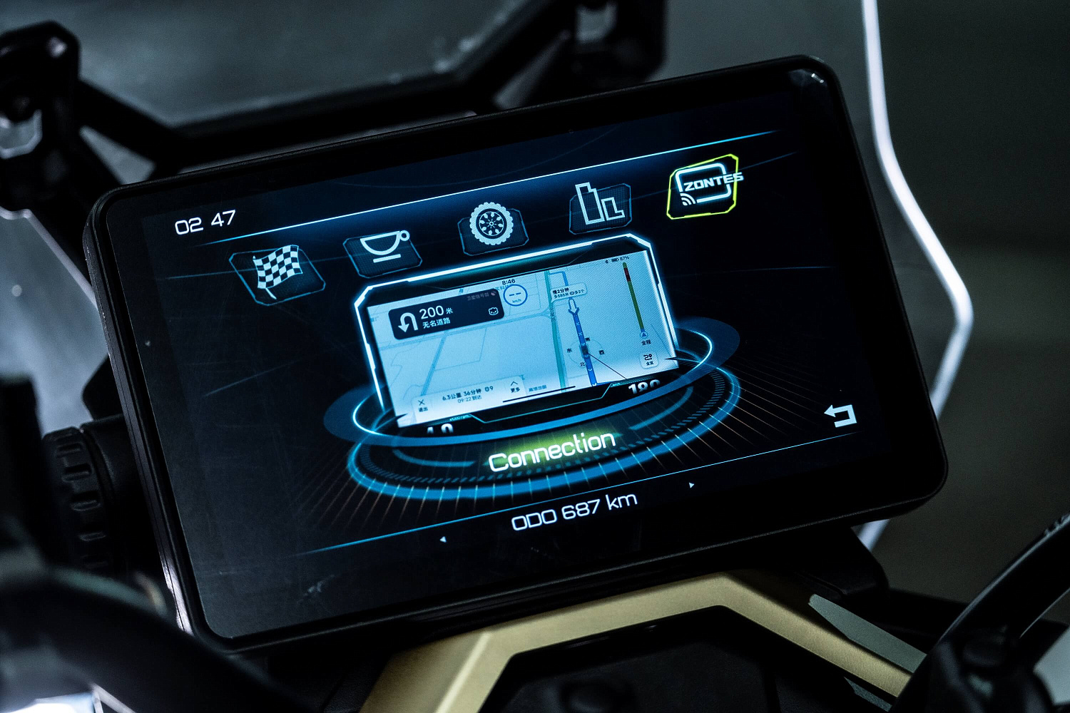 Максискутер ZONTES ZT368-G