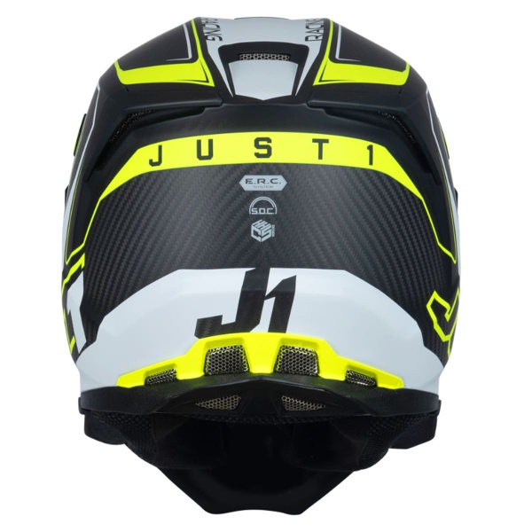 Шлем кроссовый JUST1 J22 Carbon Fluo