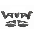 Комплект пластика R-TECH HONDA CRF250R 19-21 CRF450R 19-20 (серый, , 040296-917-3212)
