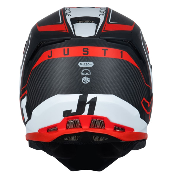 Шлем кроссовый JUST1 J22 Carbon Fluo