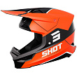 Шлем кроссовый SHOT FURIOUS BOLT (оранжевый/черный матовый, 2XL, A07-21C1-H03-12)
