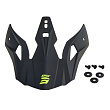 Козырек для шлема SHOT PULSE EDGE (черный/Hi-Vis желтый, , 2500558-607-3830)