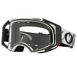Очки для мотокросса OAKLEY Airbrake Solid белые матовые / прозрачная  (57-980)