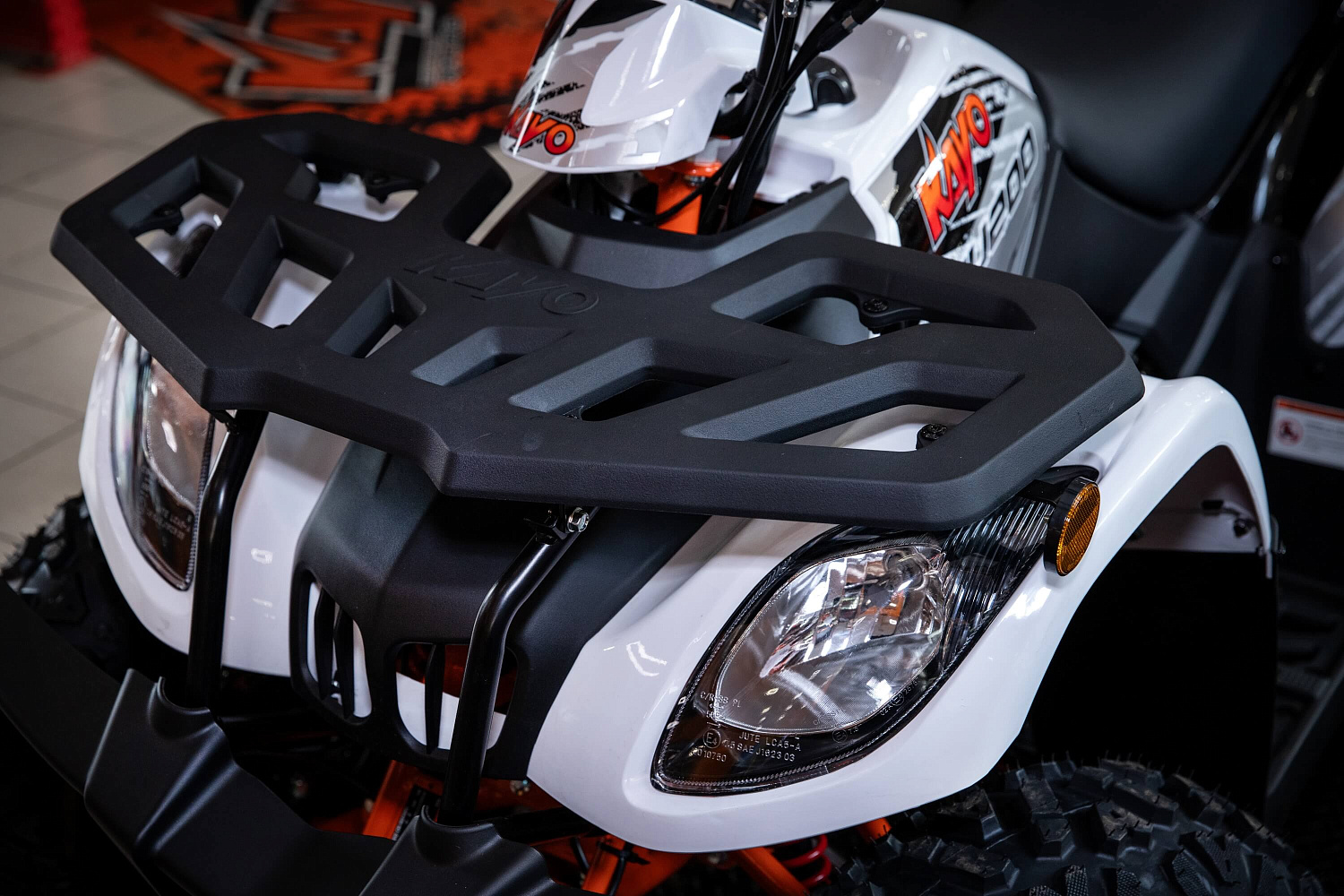 Квадрицикл KAYO AU200 со спинкой ПТС