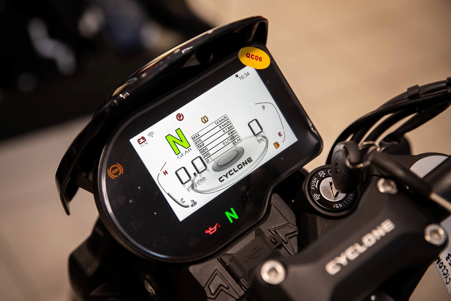 Мотоцикл CYCLONE RE3