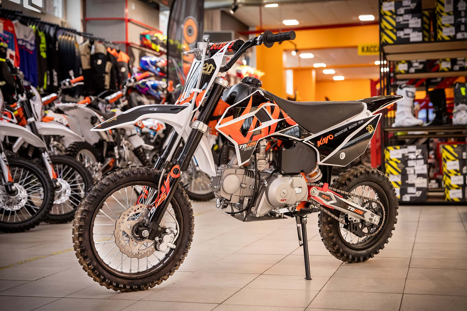 Питбайк KAYO Mini TD125 14/12